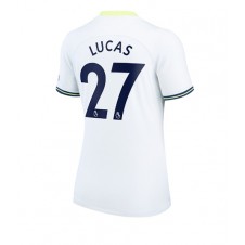 Tottenham Hotspur Lucas Moura #27 Hjemmedrakt Kvinner 2022-23 Kortermet